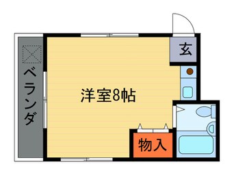 間取図 キャピタル本陣