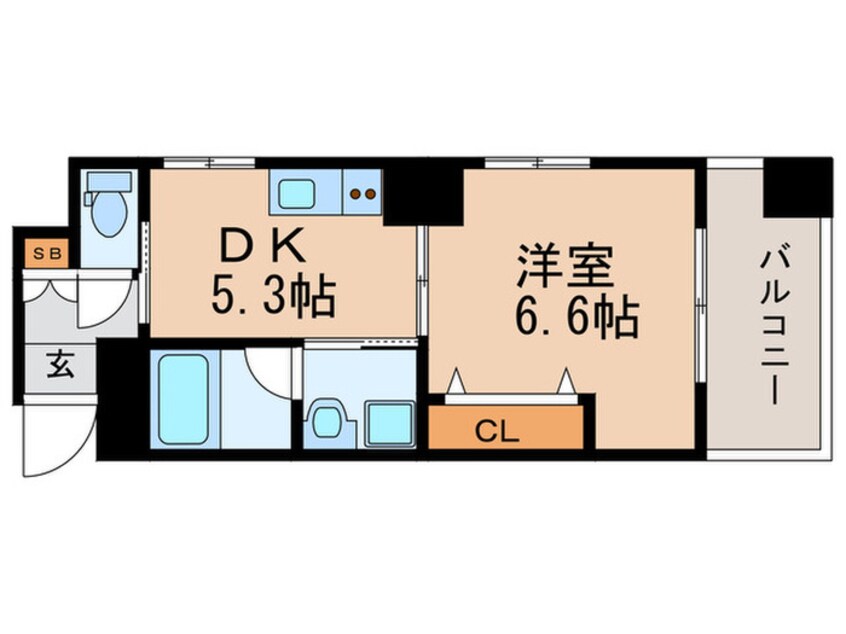 間取図 ノルデンハイム南森町