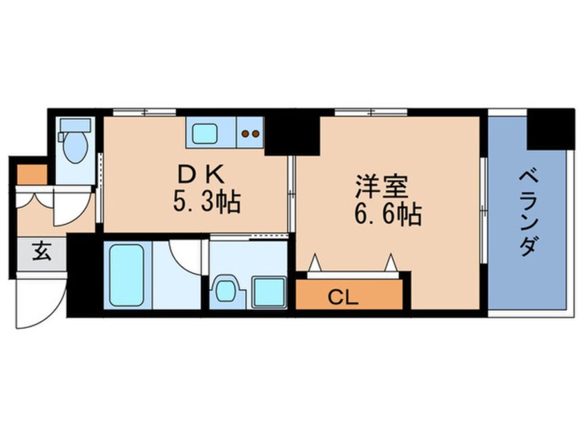 間取図 ノルデンハイム南森町