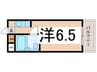 ロイヤル平野 1Rの間取り