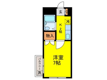 間取図 メゾンナカノ