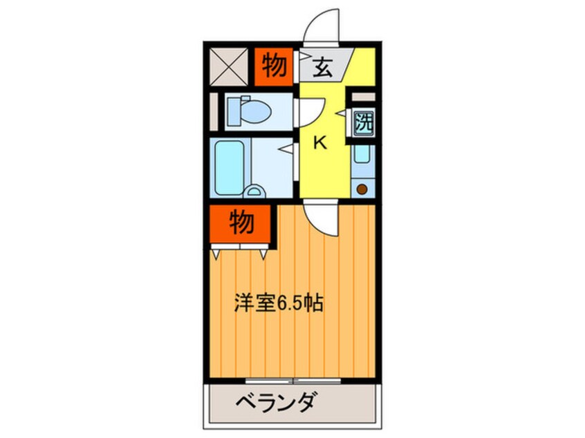 間取図 ブライティ　ミル