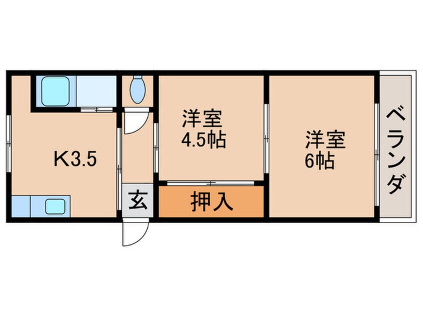 間取図 進和マンション