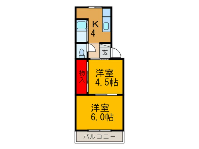 間取図 進和マンション