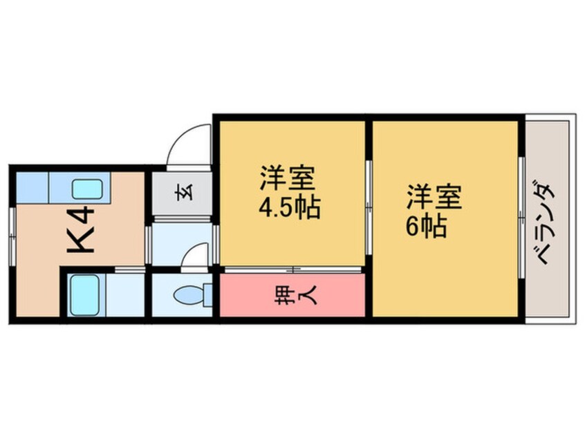 間取図 進和マンション