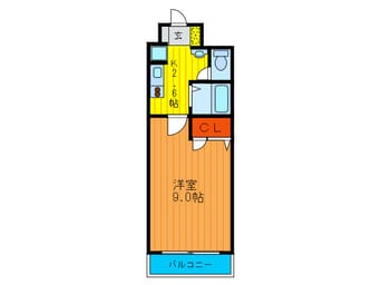 間取図 ルミエ－ル姫里