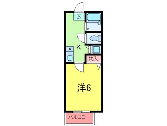 間取図 アパ－トメント林