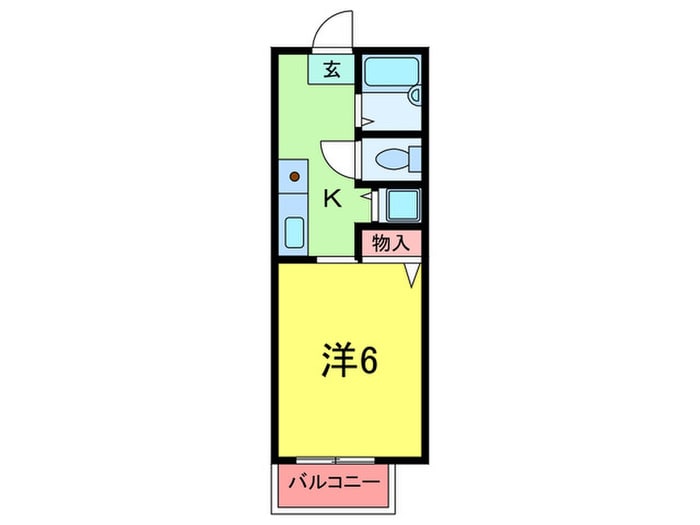 間取り図 アパ－トメント林