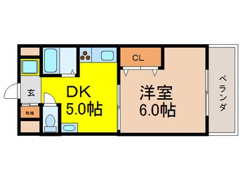 間取図 コ－ポ菜々草