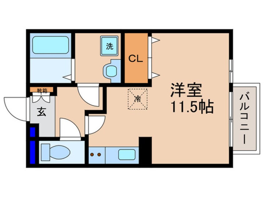 間取図 モナリエコ－トⅠ