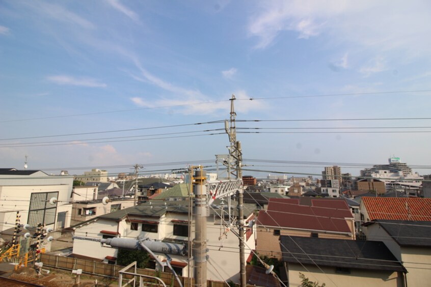 室内からの展望 VIVA 三条