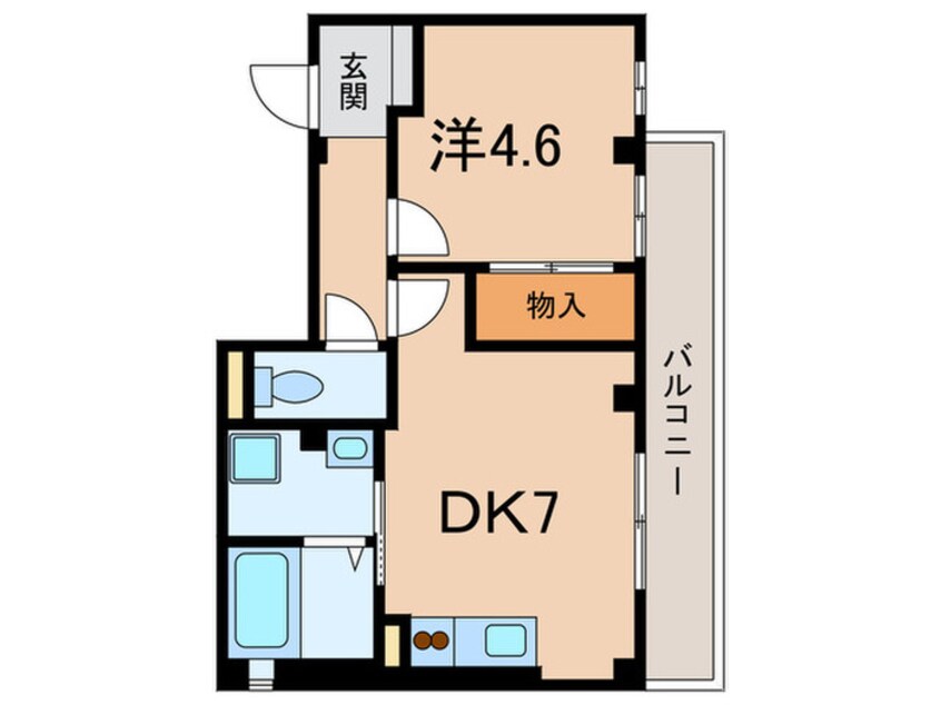 間取図 ヘリテイジ本山