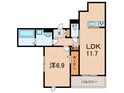ブリランテ森南町の間取図