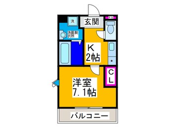間取図 クイールⅠ