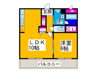 間取図 クイールⅠ