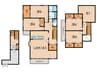 森南町戸建 4LDK+Sの間取り