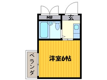 間取図 エアリーコート小阪