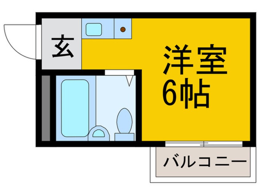 間取図 エアリーコート小阪