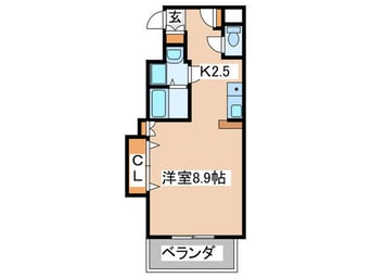 間取図 ＳｕｎＳｕｎなんば壱番館