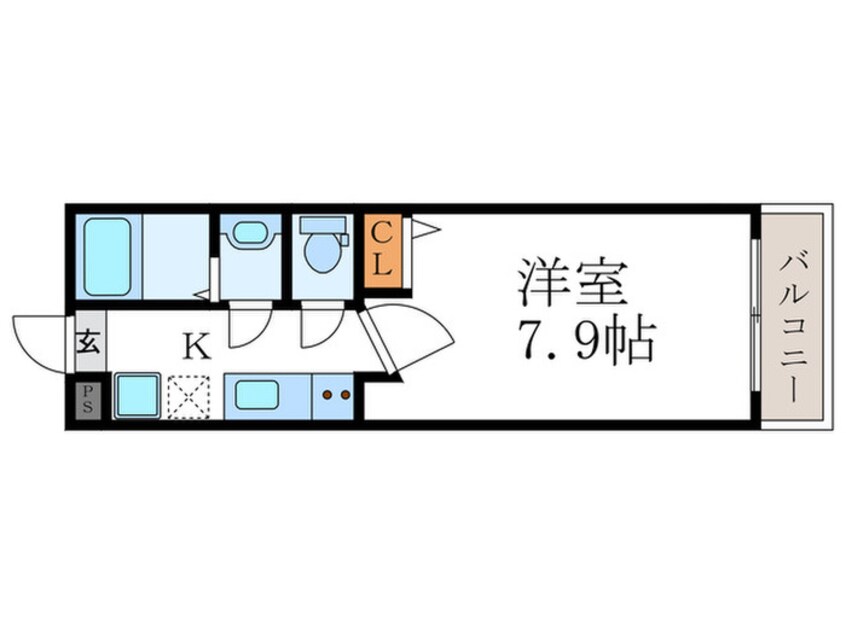 間取図 カーサフォレスタⅠ