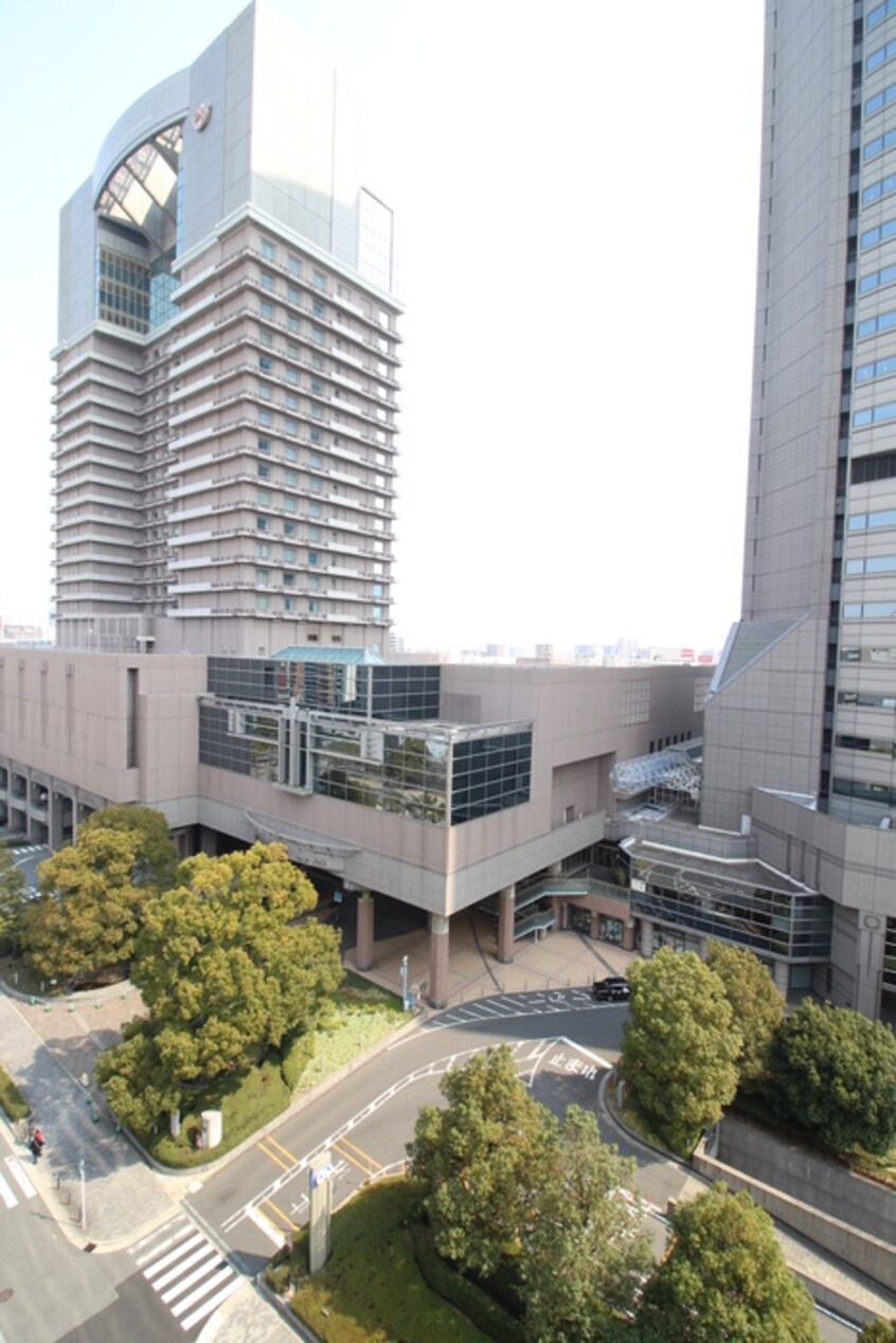 室内からの展望 ｻﾞ・ﾊﾟｰｸﾊﾋﾞｵ天満橋