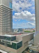 室内からの展望 ｻﾞ・ﾊﾟｰｸﾊﾋﾞｵ天満橋