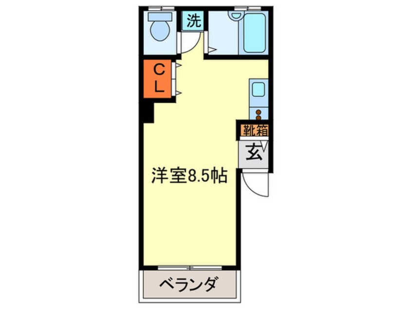 間取図 山本マンション