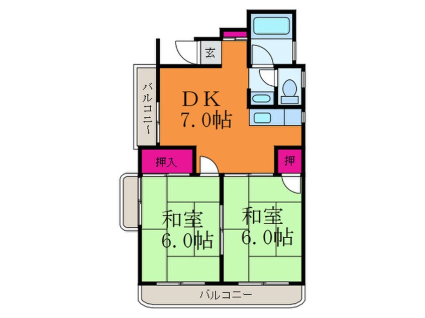 間取図 三井マンション