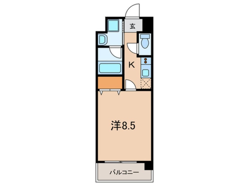 間取図 Dolce　Vita 　武庫之荘