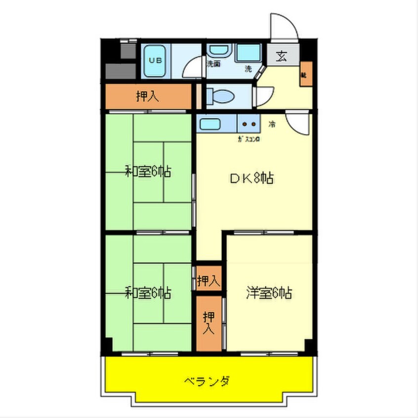 間取図 ボラードマンション