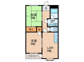 間取図 ハイツMT