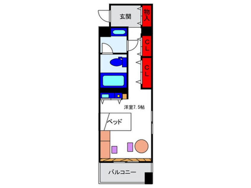 間取図 NLC豊中ガ－デンズコ－ト