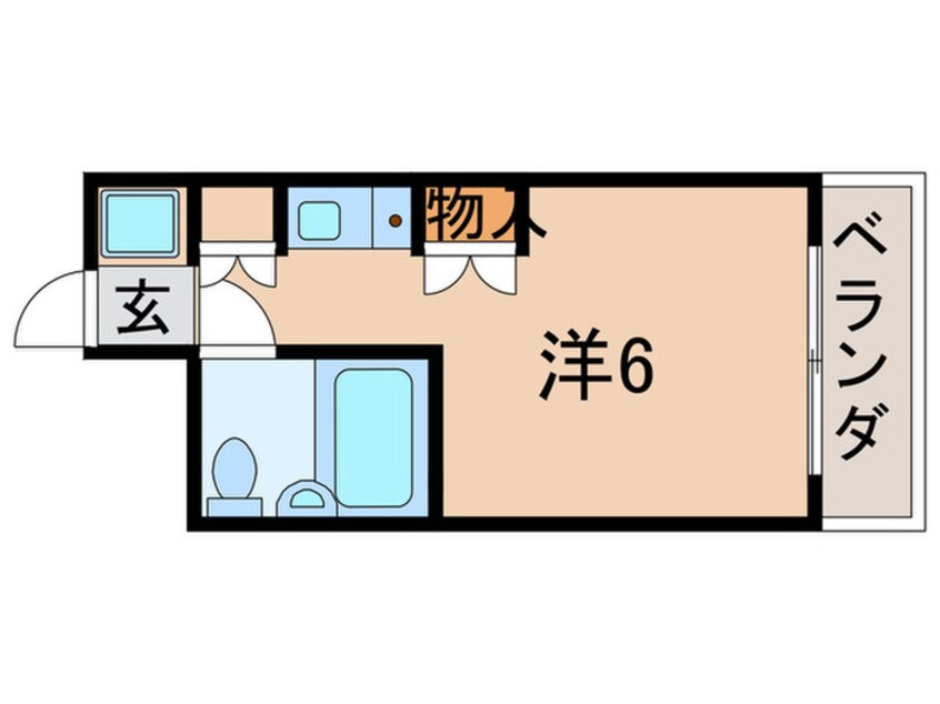 間取図 WINBELL SOLO立花504