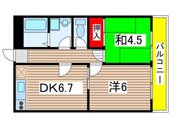 間取図 リッツハウス瀬戸川