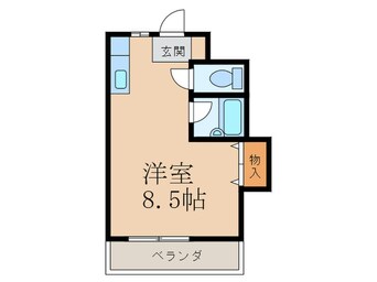 間取図 パレス総持寺