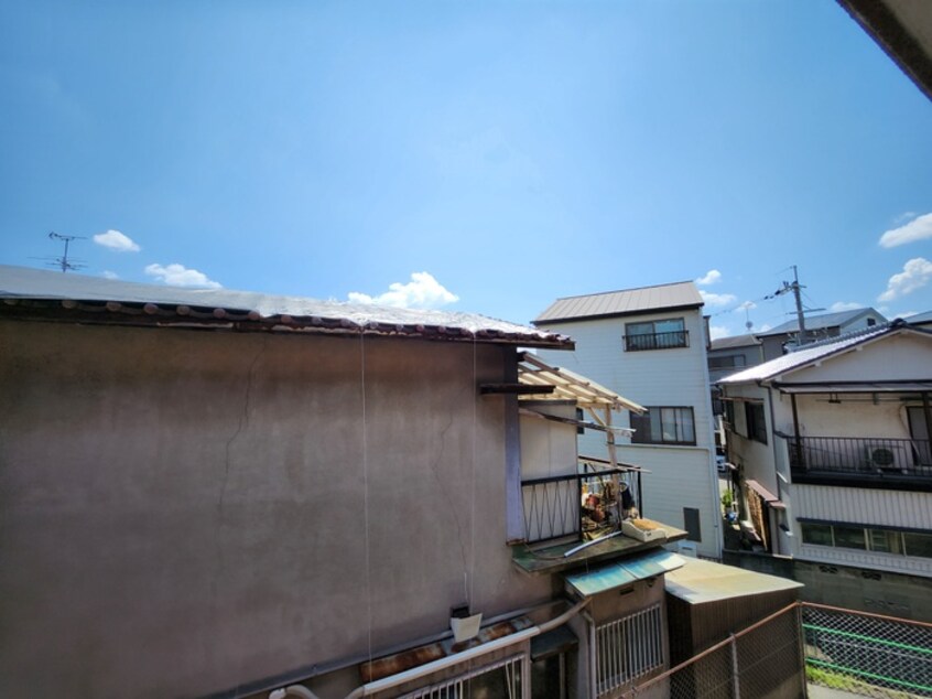 室内からの展望 パレス総持寺