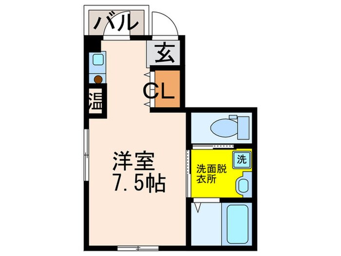 間取り図 クレ－ル綾小路