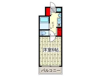 間取図 ｴｽﾃﾑｺｰﾄ心斎橋ｱﾙﾃｰﾙ(903)