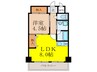 サムティ新大阪ＷＥＳＴ 1LDKの間取り