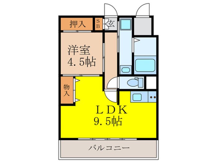 間取り図 パークモダン新大阪