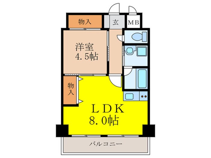 間取り図 パークモダン新大阪