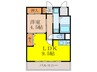サムティ新大阪ＷＥＳＴ 1LDKの間取り