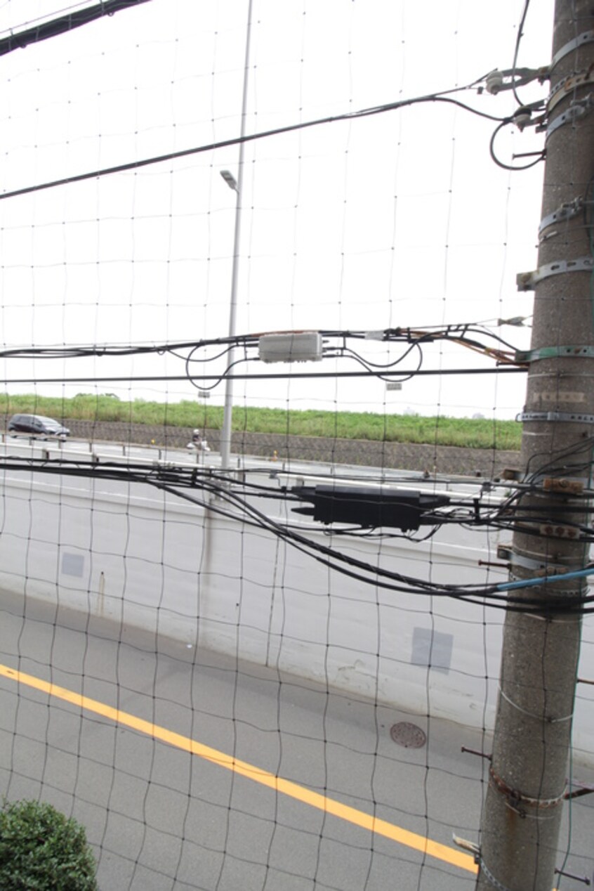 室内からの展望 リバ－サイド柴島