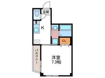 間取図 グランデ西五条