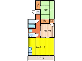 間取図 箕面パ－クハイツ