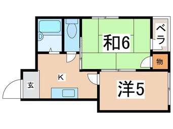 間取図 レジデンス近藤