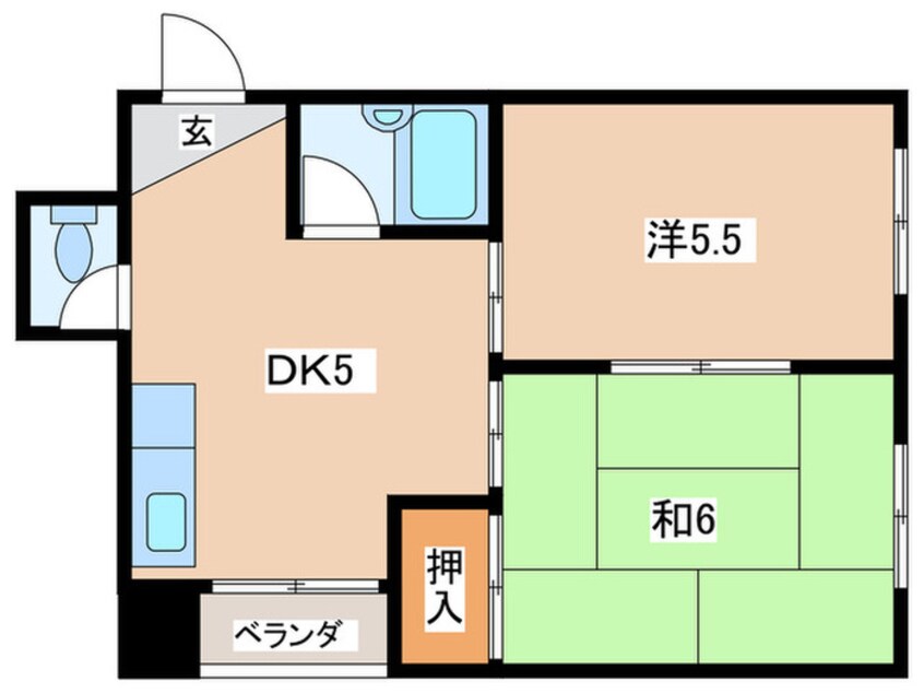 間取図 レジデンス近藤