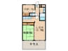 Ｃａｓａ　Ｍｉｌａ 2LDKの間取り