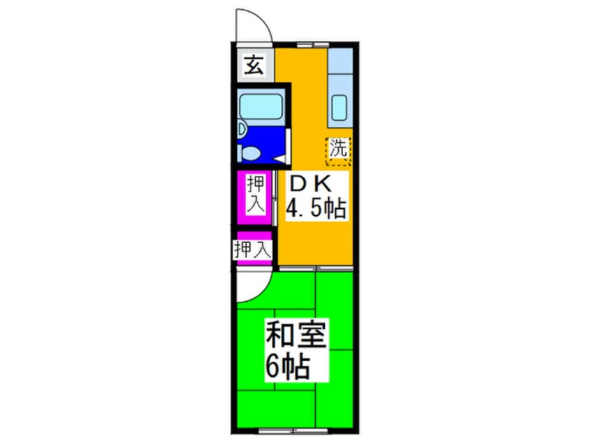 間取図 グレイスパレス