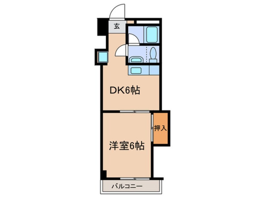 間取図 ヴィラ太秦